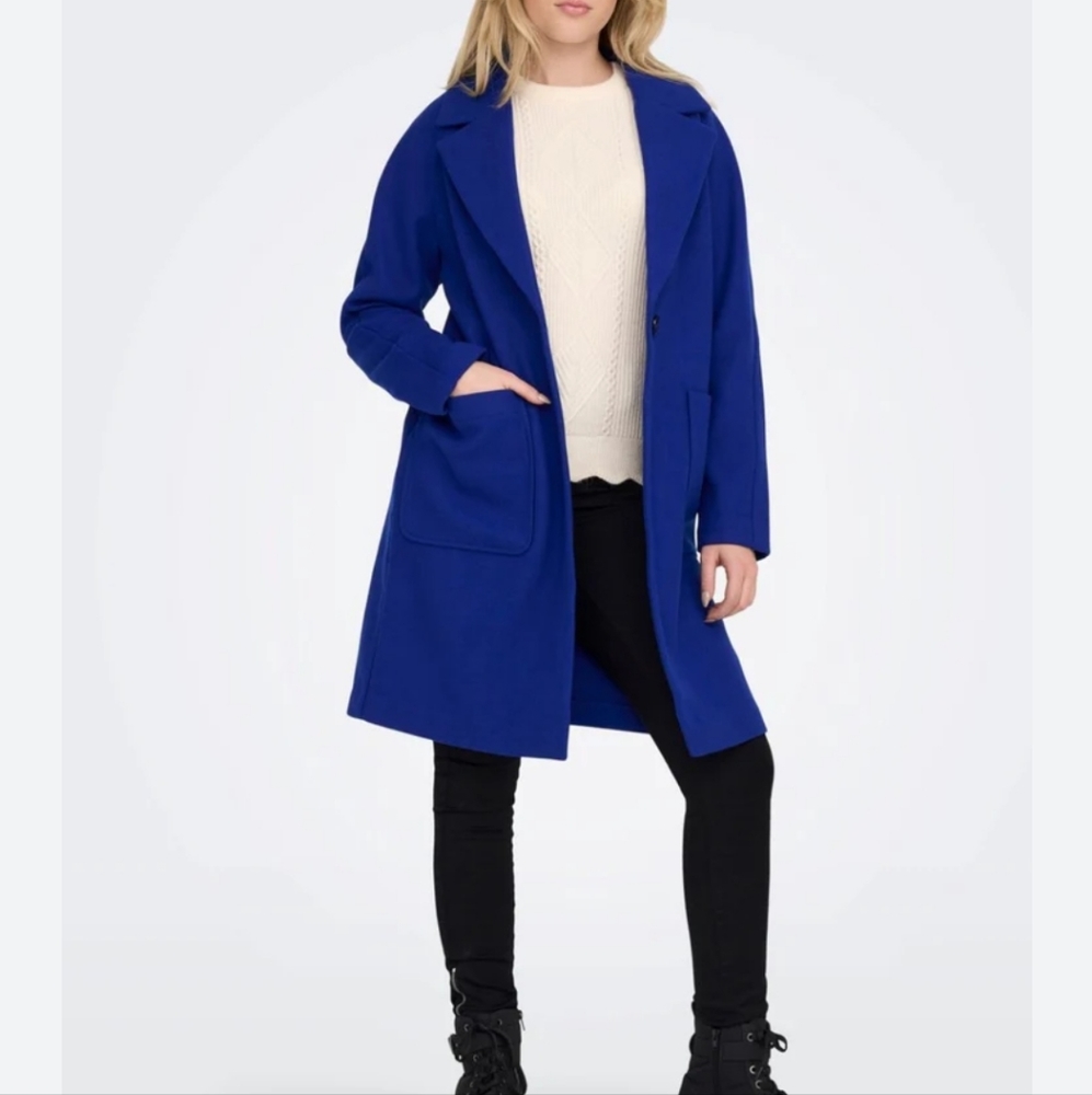 ISO Only Victoria coat in blue